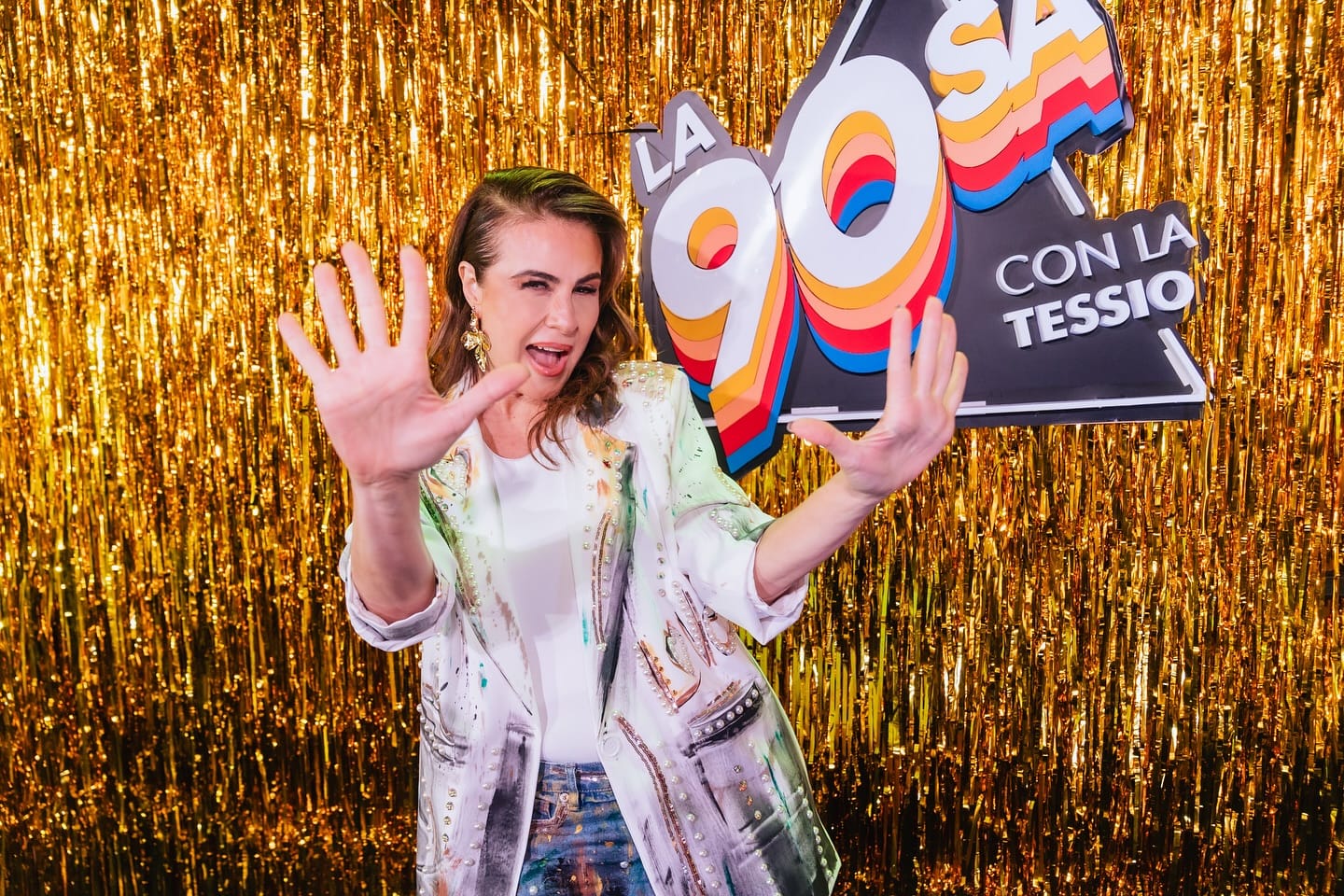 La 90sa con Gaby Tessio en Monte Cristo
